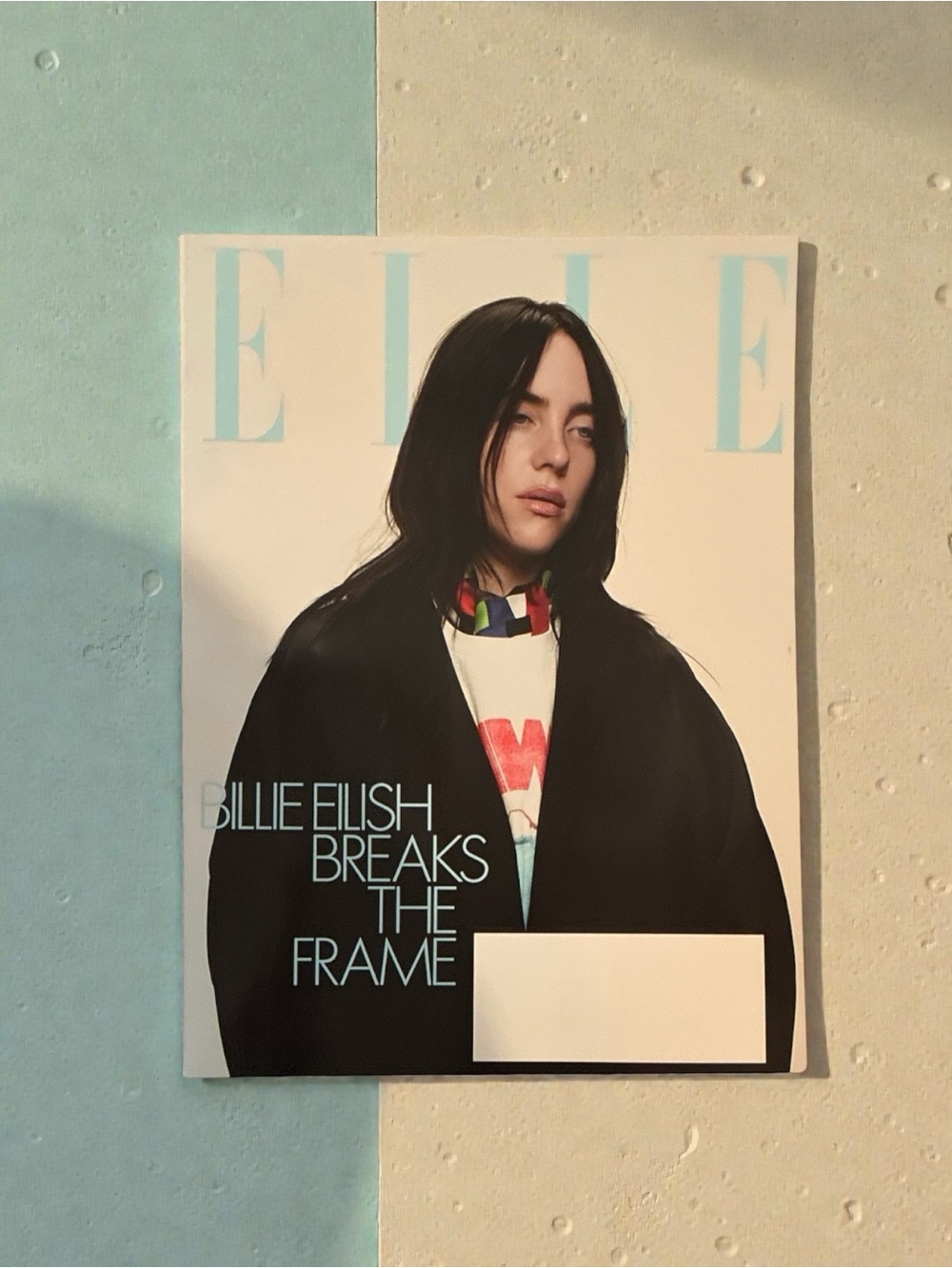Elle Magazine May 2026 Billie Eilish Breaks The Frame